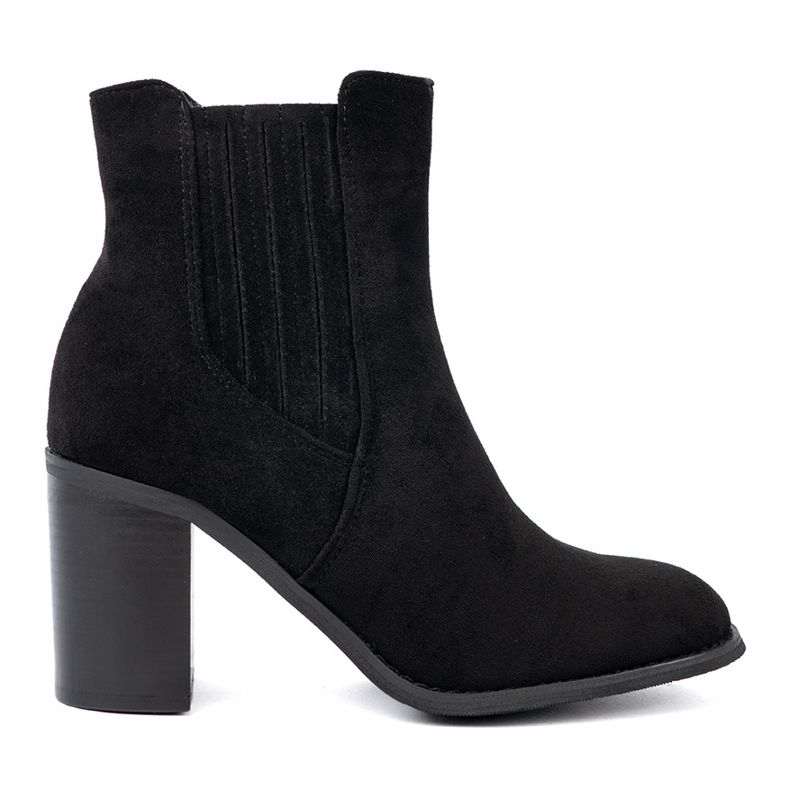 Shelvt Black suede ankle boots Shelvt Black suede ankle boots