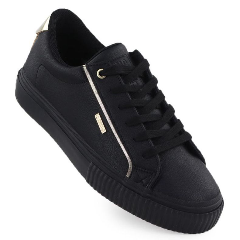 Big Star eco -leather sneakers in SS274025 INT2164A black Big Star eco -leather sneakers in SS274025 INT2164A black