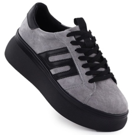 Filippo leather shoes in DP7175 PAW643 black