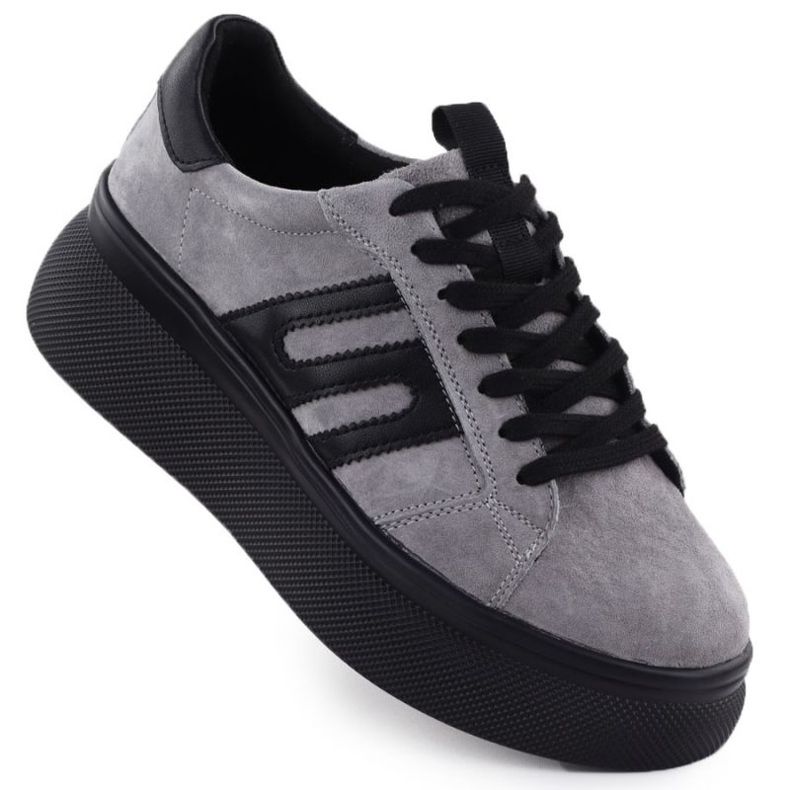 Filippo leather shoes in DP7175 PAW643 black