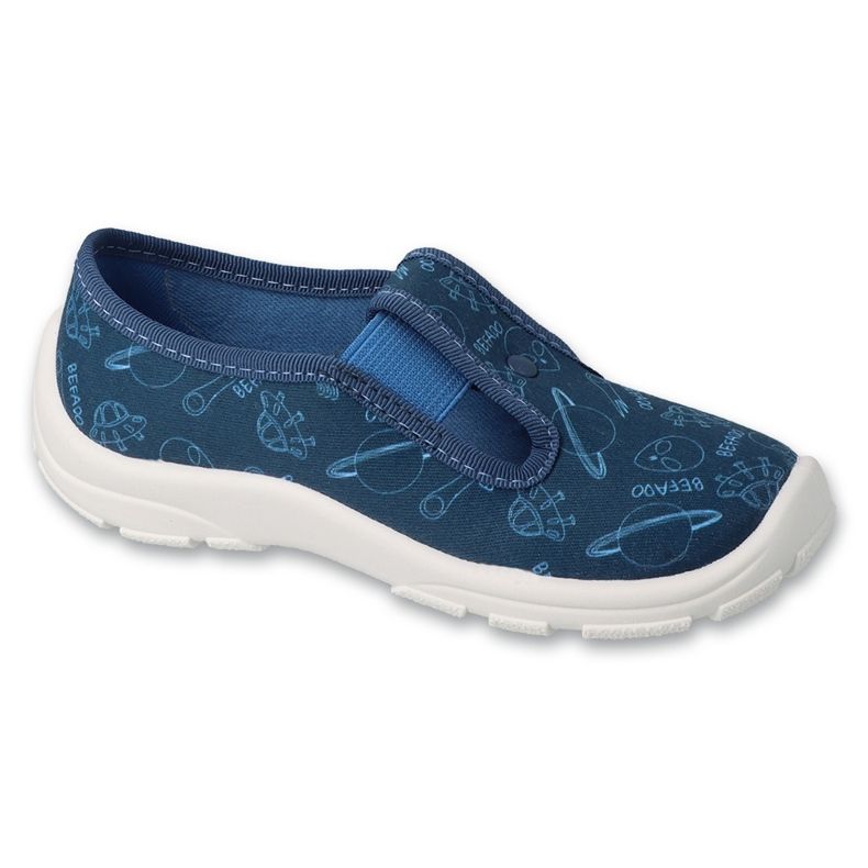 Befado children's slippers with patterns 975X190 blue