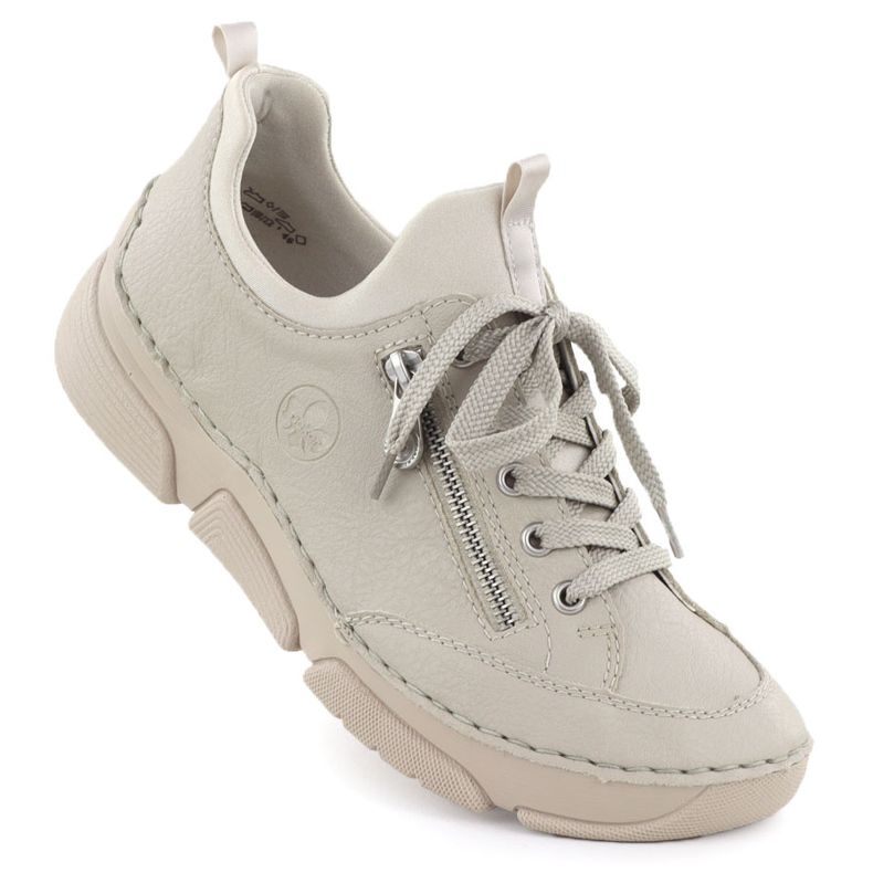 Comfortable women's black rieker 45973-60 shoes beige Comfortable women's black rieker 45973-60 shoes beige