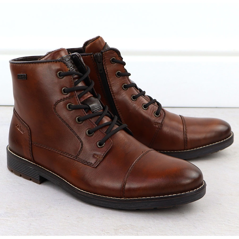 Leather waterproof men's brown Rieker F4546-24 Leather waterproof men's brown Rieker F4546-24