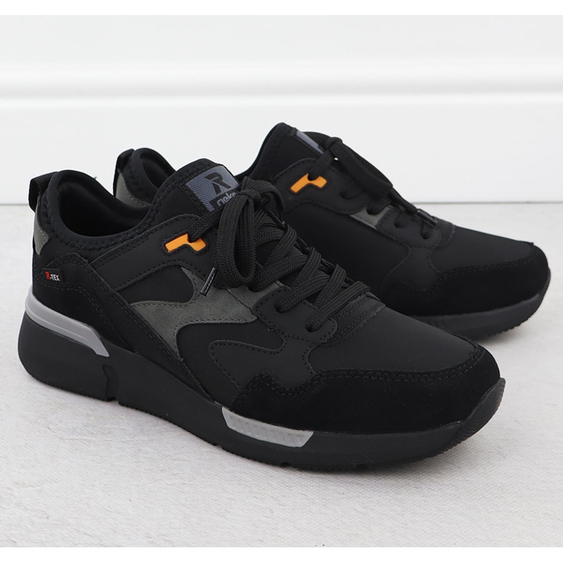 Waterproof sports shoes black rieker u1403-01 Waterproof sports shoes black rieker u1403-01