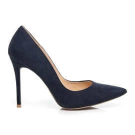 Vices Suede heels blue Vices Suede heels blue