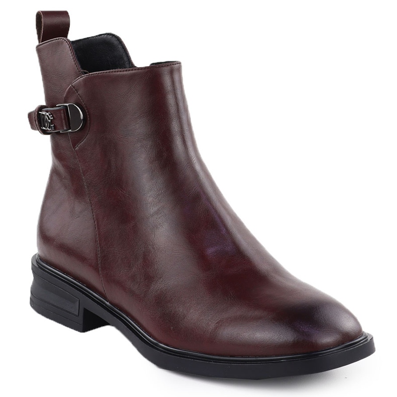 Filippo dbt7354 leather leather boots classic burgundy Filippo dbt7354 leather leather boots classic burgundy