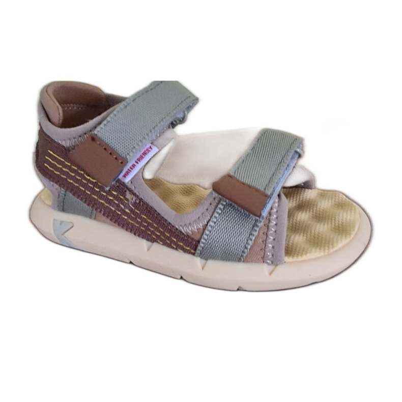 KicKers Sandals kickjune marron vert 1202310-30-0 93 beige