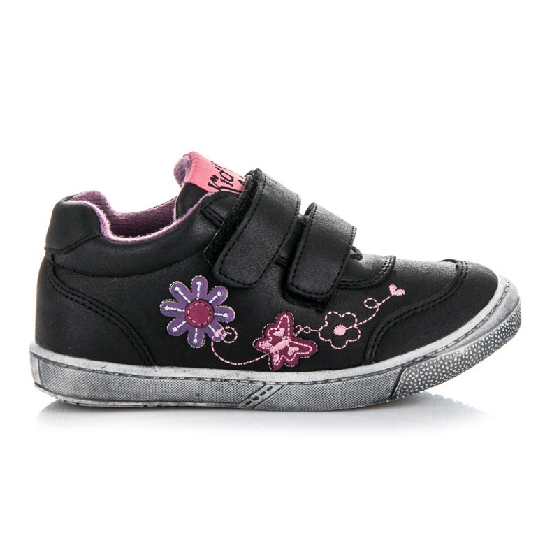 American Club Sneakers In Flowers black