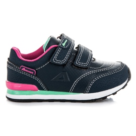 American Club Sneakers. Velcro blue American Club Sneakers. Velcro blue