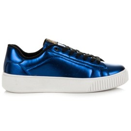 Kylie Sneakers On The Platform blue