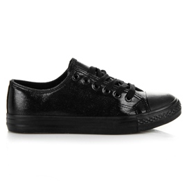 Anesia Paris Women's black sneakers
