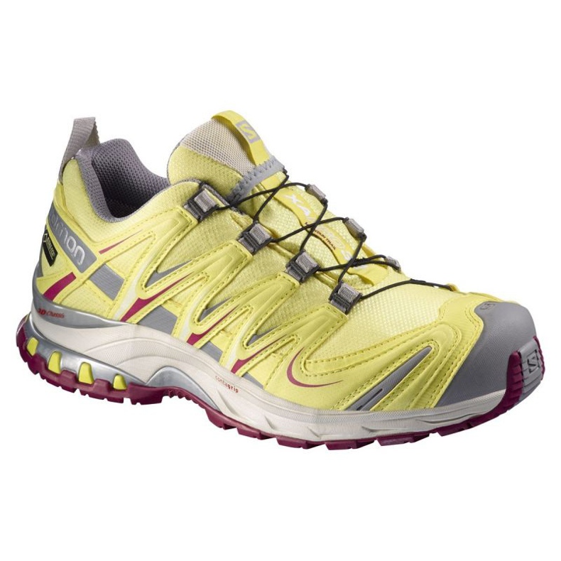 Running shoes Salomon trail XA PRO 3D GTX W L37919600 yellow