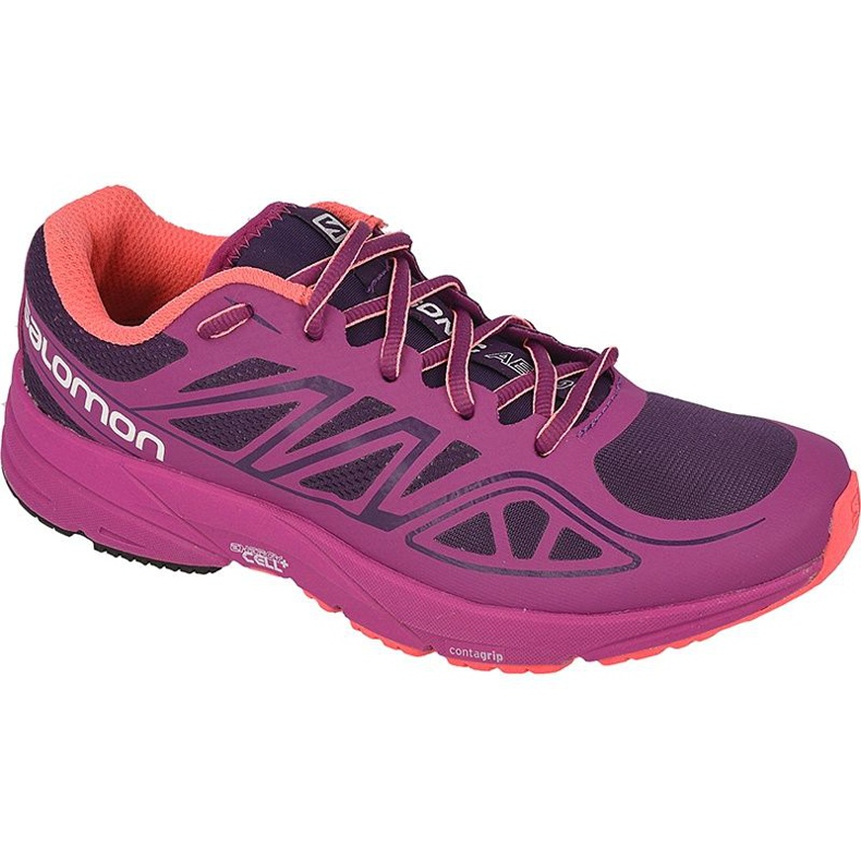 Salomon Sonic Aero running shoes violet