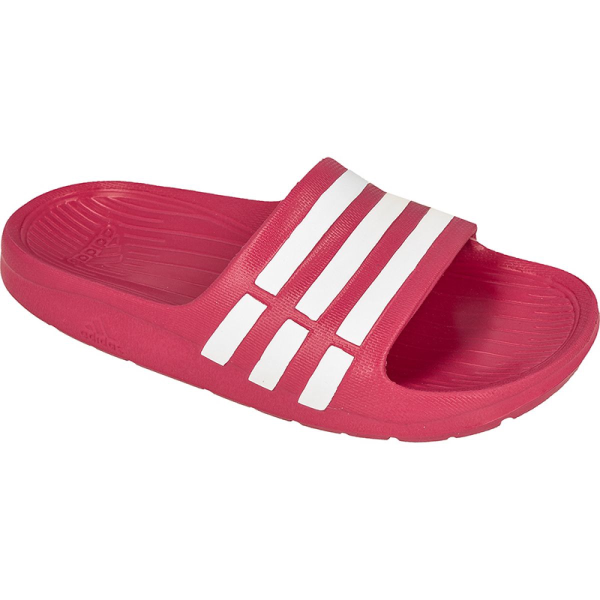 Adidas duramo slides junior best sale