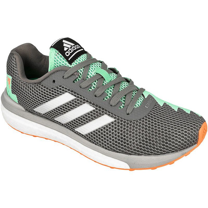 Running shoes adidas Vengeful W BB1638 green grey