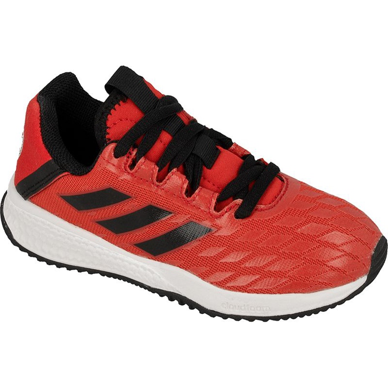 Adidas RapidaTurf Bayern Munich FC Jr BA9695 shoes red black