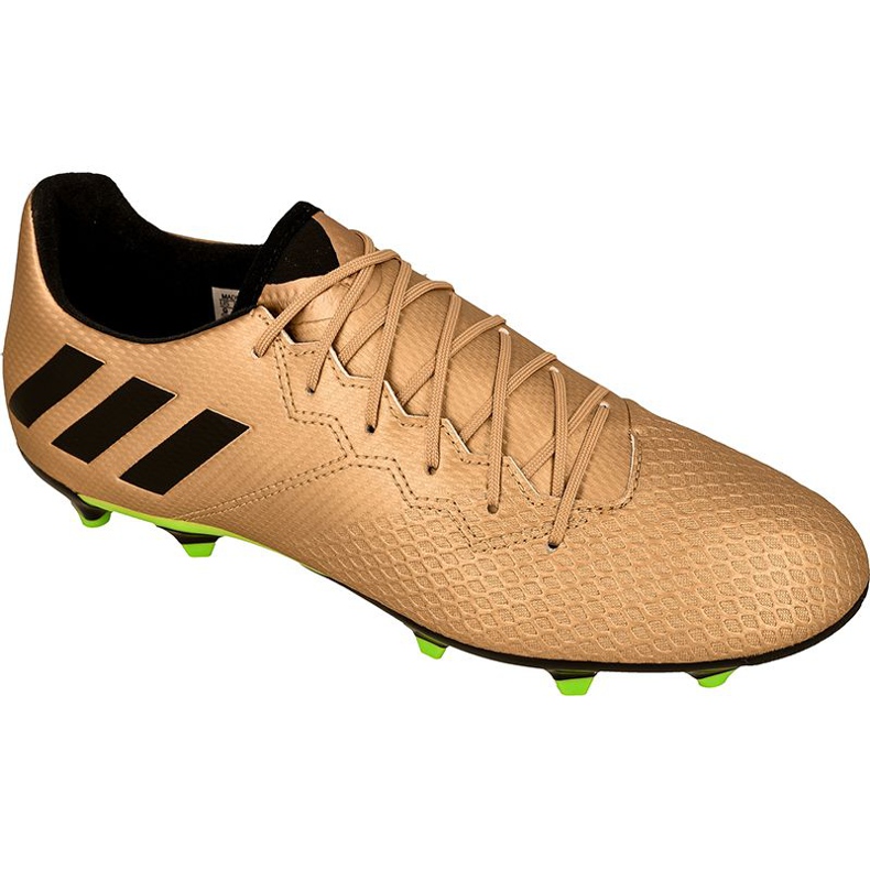 Adidas Messi 16.3 Fg M BA9838 football boots golden golden