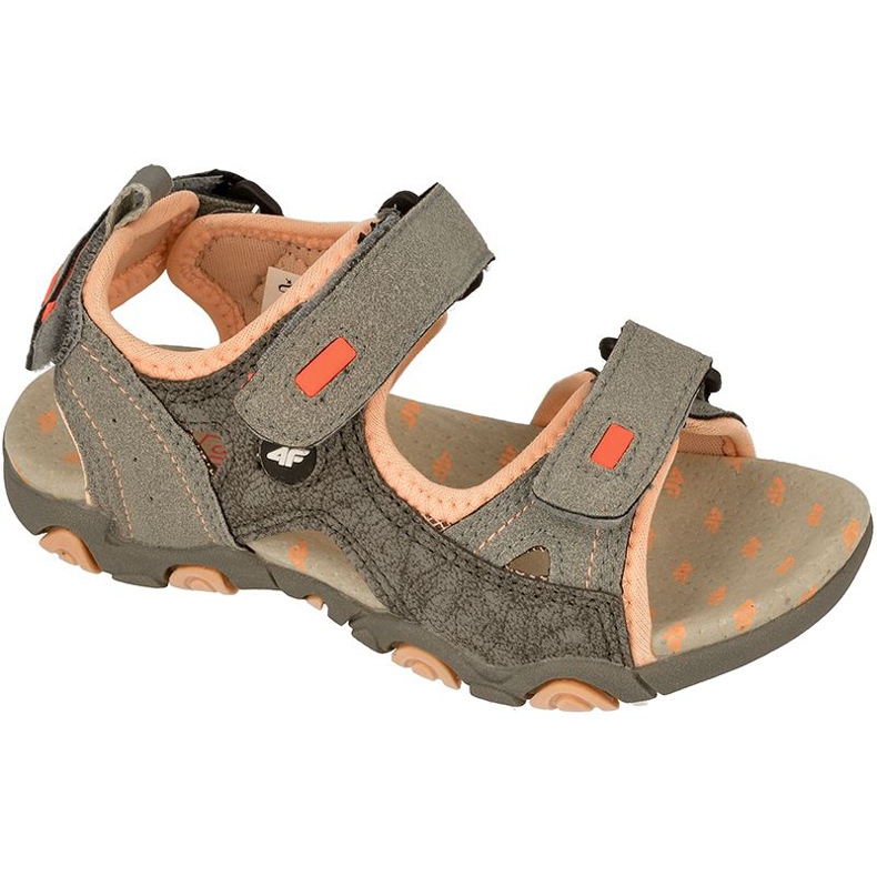 Gray sandals 4f Jr J4L17-JSAD101 grey