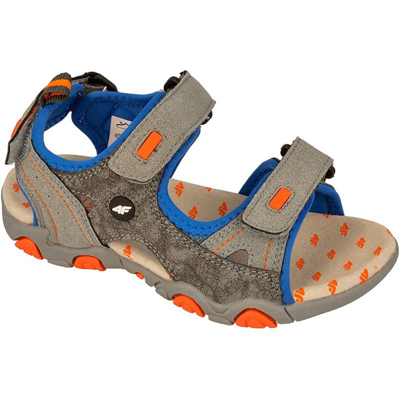 Sandals 4f Jr J4L17-JSAM101 gray-blue grey