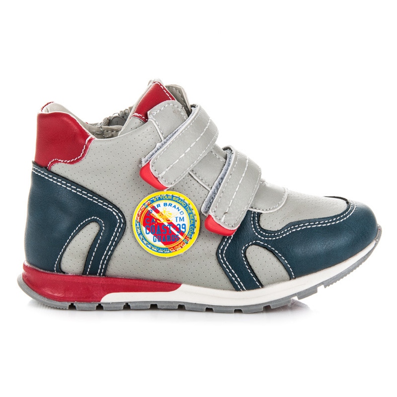 American Club Sport shoes with Velcro grey