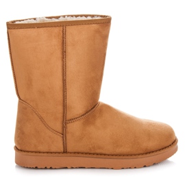 Kylie Snow boots from Mukluki brown