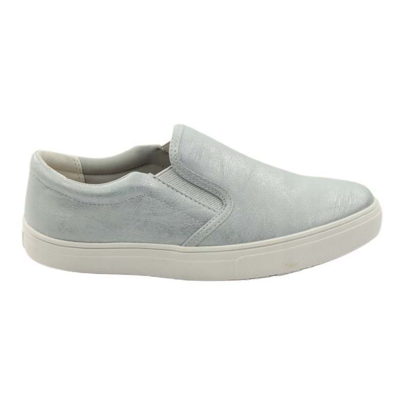 American Club Sports sneakers with a leather insert 16541 grey