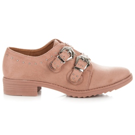 Fama Suede shoes pink Fama Suede shoes pink