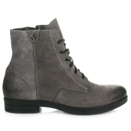 Vinceza Leather Workers grey