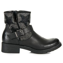 Kylie Rock boots black