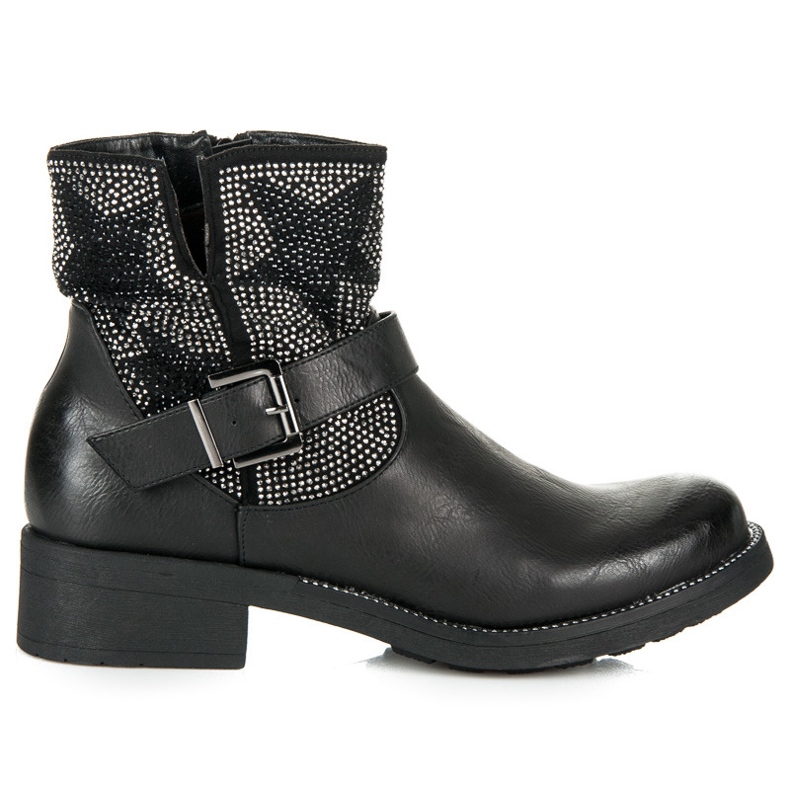 Kylie Rock boots black