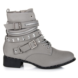 Vices New Collection Rock boots workery grey Vices New Collection Rock boots workery grey