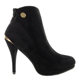 LM-315 Black suede boots LM-315 Black suede boots