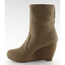 Ankle boots 100-396 Khaki Ankle boots 100-396 Khaki