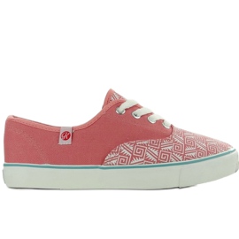 Vansiaki K145501 coral sneakers pink multicolored