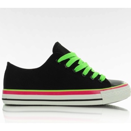 AN1177 canvas sneakers, black AN1177 canvas sneakers, black