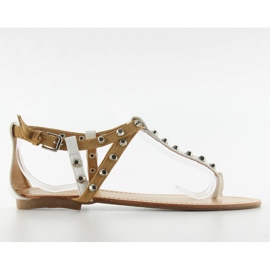 8202-2 White flip flops