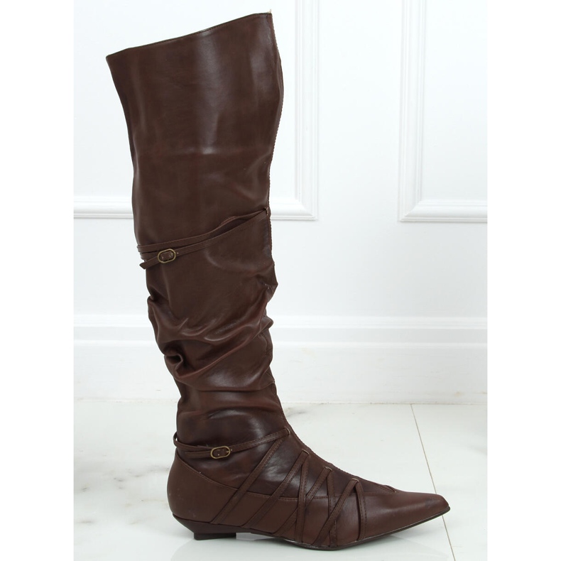 Women's 5832-1 brown musketeers