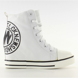 Canvas sneakers TL251 white black