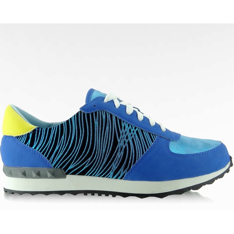 Sport shoes soft Y617 Blue multicolored