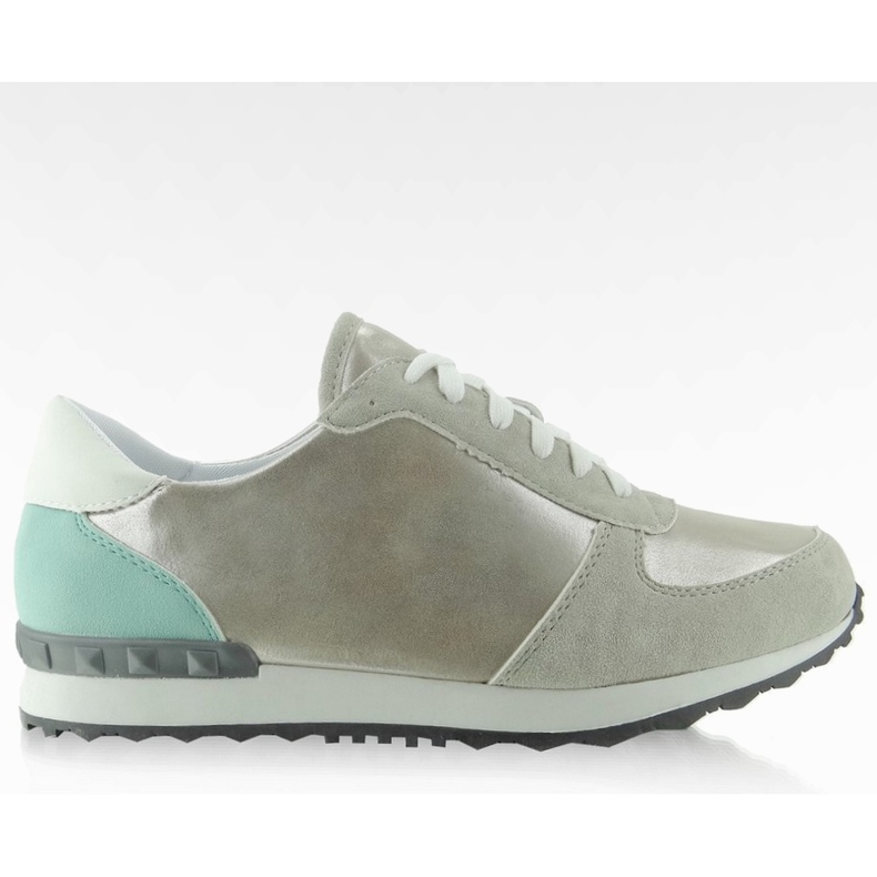 Sports shoes pastel shade Light Pink multicolored grey blue