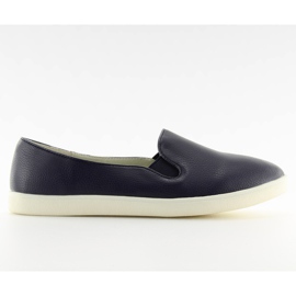 Slip-on almond nose A910 Dark blue navy blue