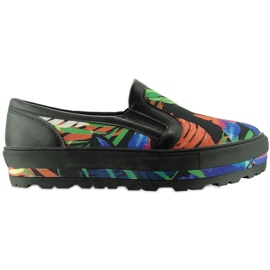 Slip on new style A947 multi red green blue black Slip on new style A947 multi red green blue black