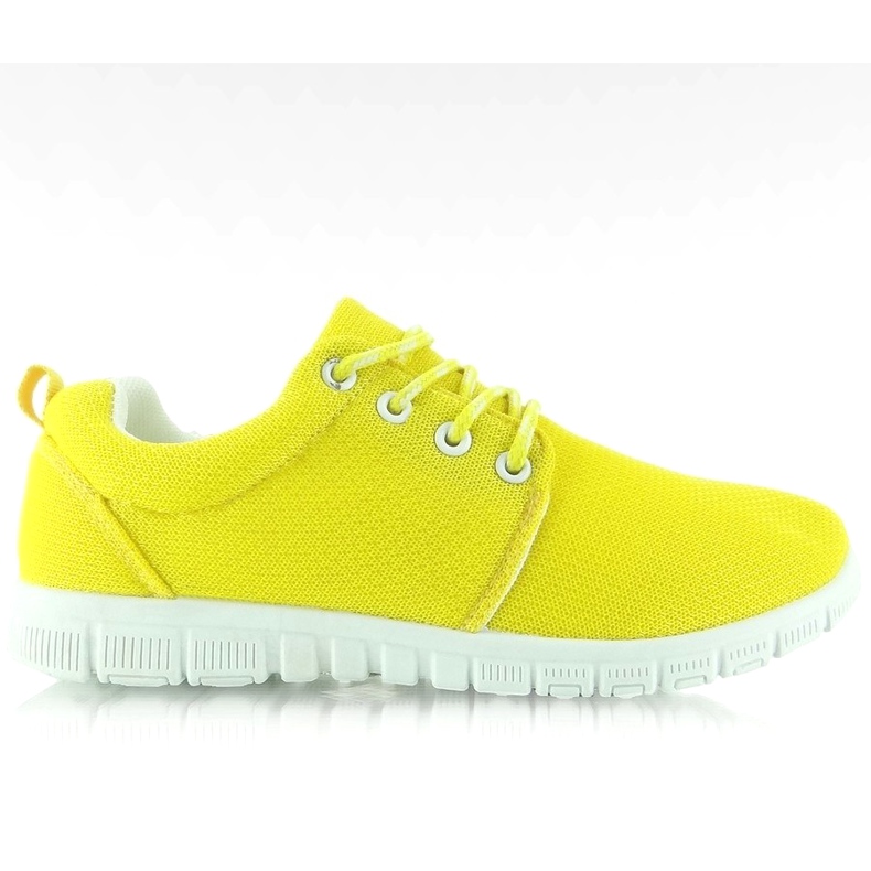 Sports shoes perfect for running H-08 Yellow