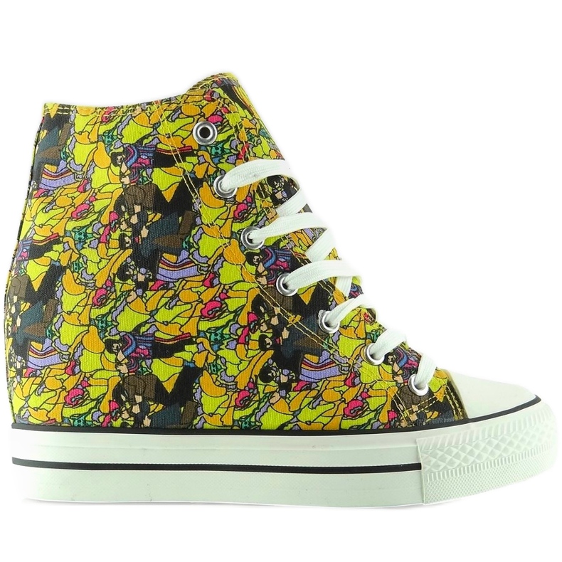 Comix wedge sneakers S-239 Yellow