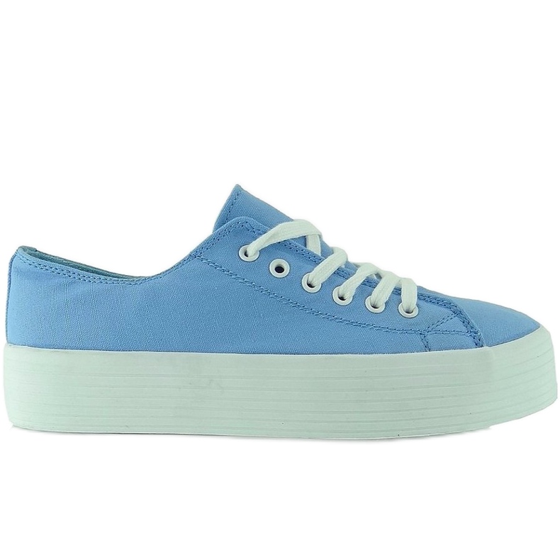 High-soled sneakers F215 Light Blue High-soled sneakers F215 Light Blue