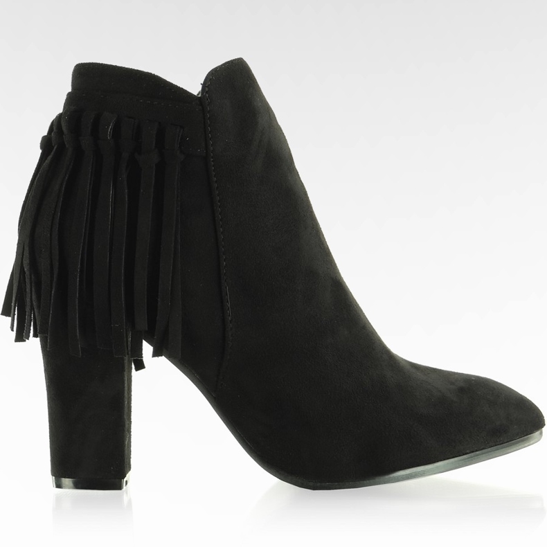 Boots with fringes must have FA112 Black