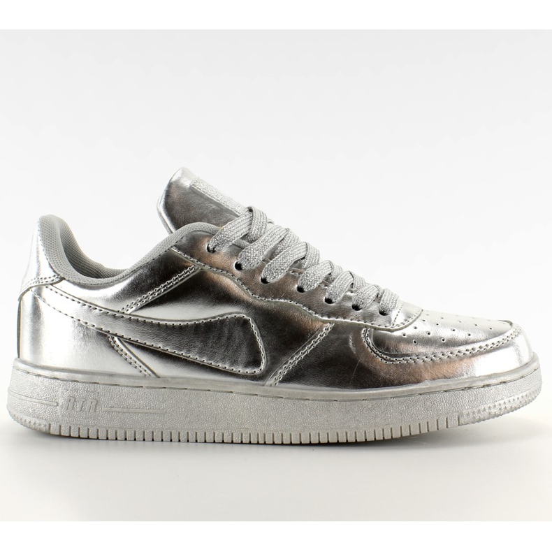 Sport shoes crazy colors B731 Silver grey