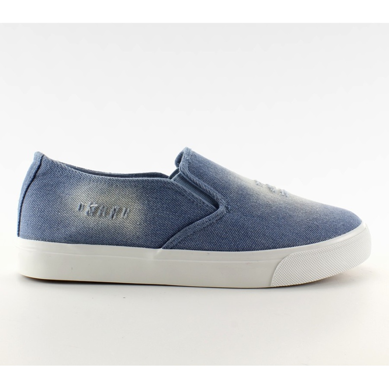 Jeans sneakers slip-on K-89 L. blue