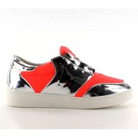 Neon Mirror Gq2336 Orange shoes grey