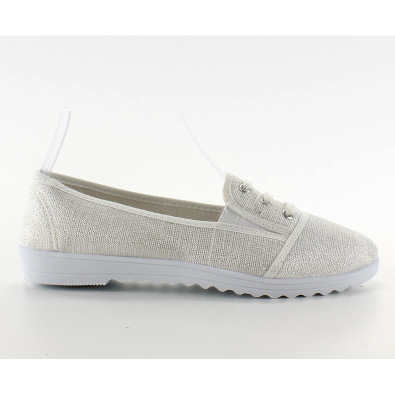 Lovely lace-up sneakers White brown multicolored